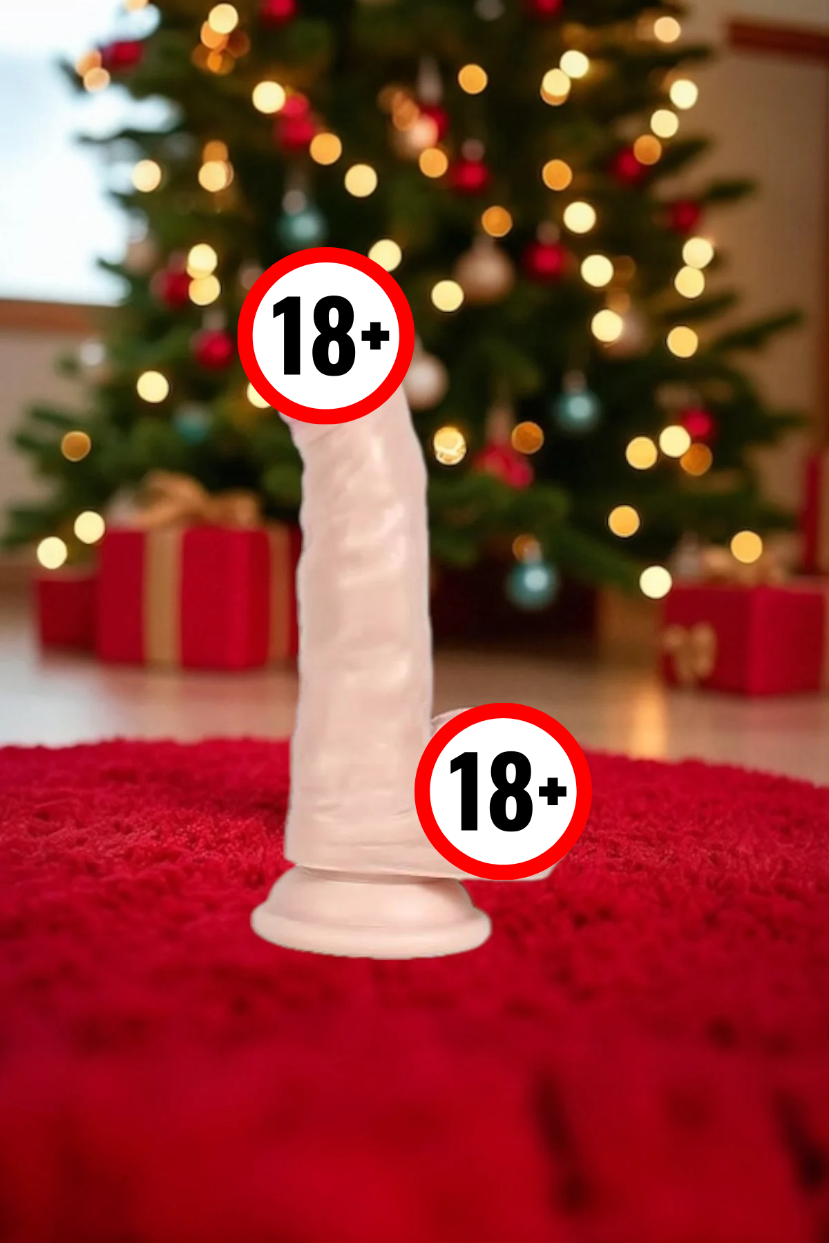 p1 Realistik silikon dildo 17.7 cm - Görsel 1