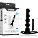 PENİSE GEÇMELİ (ÇİFT PENİS) TİTREŞİMLİ DİLATÖR ANAL VİBRATÖR PLUG