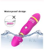PEMBE  MİNİ MİKROFON ŞEKLİNDE KLİTORİS MASAJ VİBRATÖRÜ - Görsel 2