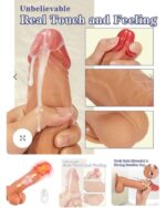 Yeni nesil 23 cm  ileri geri hareketli,yumuşak vibratör - Görsel 3